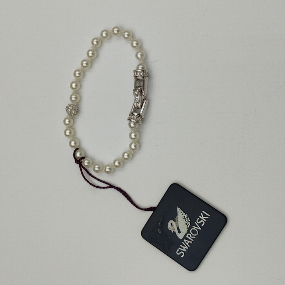 Swarovski Crystal Pearl Bracelet - Picture 2 of 4